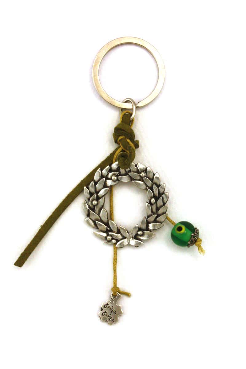 keyring with wreath
