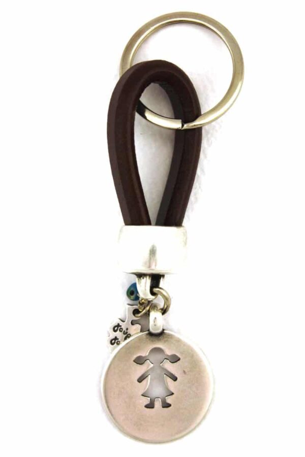 leather keyring for women