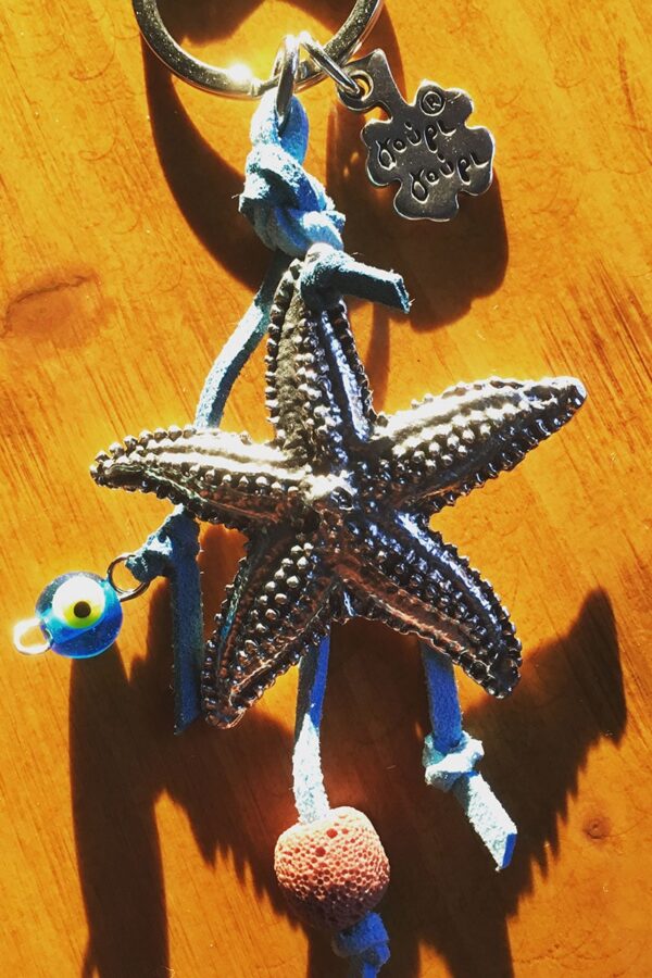 starfish keyring