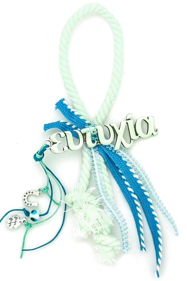good luck charm gift for new baby boy with wish