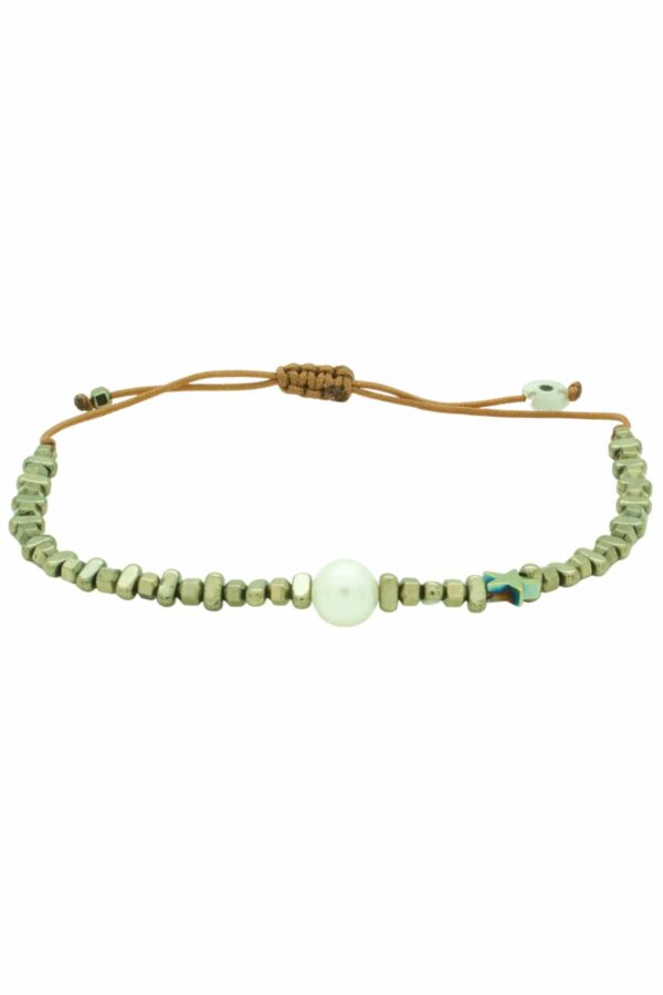 bracelet with pearl and star