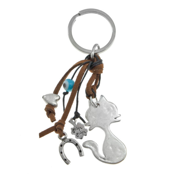 keyring with cat